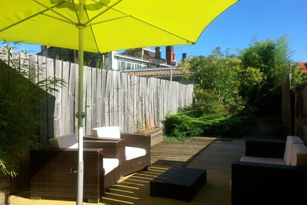 Maison Spacieuse Avec Jardin Et Garage Villa Bordeaux Exteriör bild