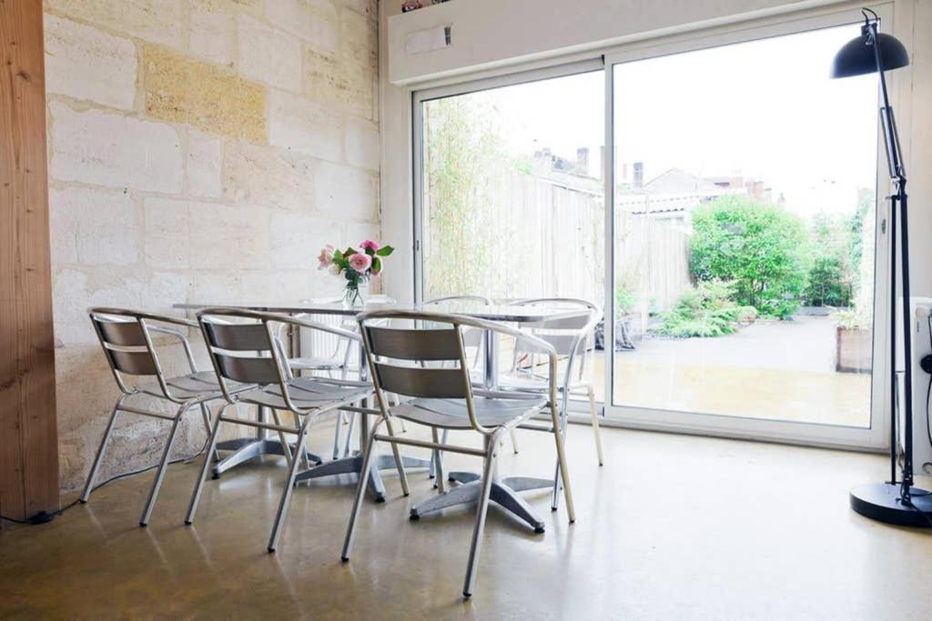 Maison Spacieuse Avec Jardin Et Garage Villa Bordeaux Exteriör bild